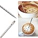 Soooku Barista Household Coffee Cappuccino Latte Espresso Steel Art Pen Stainless Tool