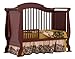 Storkcraft Valentia Convertible Crib, Cherry