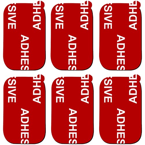 6 Pack Sticky Adhesive Pads for Dashboard Car Mount, PKYAA Mounting