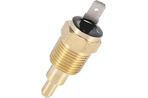 VekAuto Universal Automotive Radiator Engine Cooling Fan Temperature Thermo Sensor Switch 3/8" NPT 200 Degree on 185 Degree O
