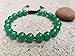 Bracelets,Green jade stone bracelets,It is fashionable for both men and women,Use as a gift.