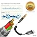 iDARS Lightning AUX Cord, Apple MFi Certified Lightning Audio Cable, Compatible with iPhone for Car Stereo/Home Stereo/Headphones/Speaker Adapter Support iOS 10 or Above-Coiled (Black)