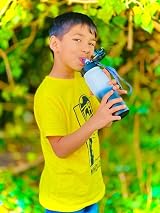 GOPPUS 600ml Stainless Steel Water Bottle with Straw, Double Wall Insulated view 7
