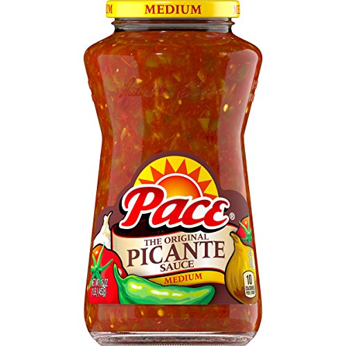 PACE MEDIUM PICANTE SAUCE, 16 OZ JAR