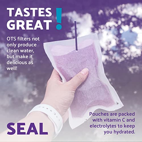 OTS Osmo Seal 4 Pack. Fresh & salt water filter Portable emergency