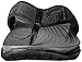 crocs Men's Swiftwater M Flip Flop, Graphite/Black, 12 M US