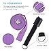 KimDaro Leg Stretcher, Door Flexibility & Stretching Leg Strap – Great for Ballet Cheer Dance Gymnastics or Any Sport Leg Stretcher Door Flexibility Trainer Premium Stretching Equipment (Purple)thumb 2