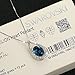 OSIANA Drop-Tear Pendant Necklace with Crystal from Swarovski (Montana)
