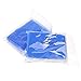 Mallofusa 10 Pack Colorful Sports Basketball Football Absorbent Wristband Sweatbands Party Outdoor Activity (Dark Blue)