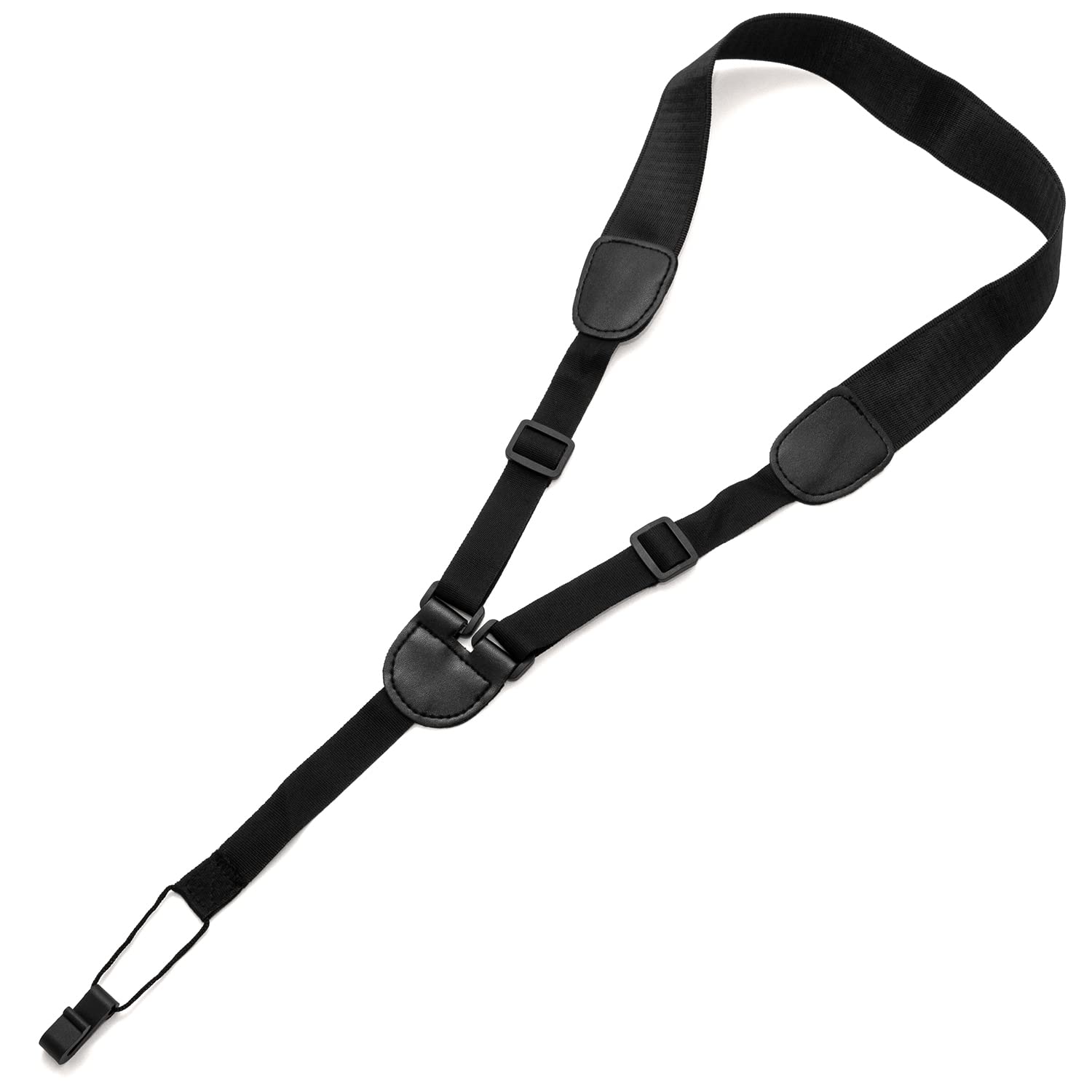 TIGER STP80-BK Ukulele Strap Adjustable fits all Ukuleles Black