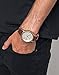 Komono KOM-W1931 Men's Magnus Brown, Gold Leather Band with White Dial Watch