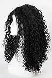 A2ZWIG African American Long Deep Curly Heat Resistant Synthetic Hair Wigs For Black Women 24 Inches