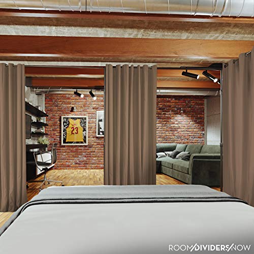 End2End Room Divider Kit Small A, 8ft Tall x 5ft 6ft 8in Wide