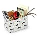 Zonyon Cute Storage Bins, Foldable Small Canvas Storage Baskets Organizers Mini Hamper with Handle for Nursery,Baby,Makeup,Toy,Keys, Office,Desk,4 Packs