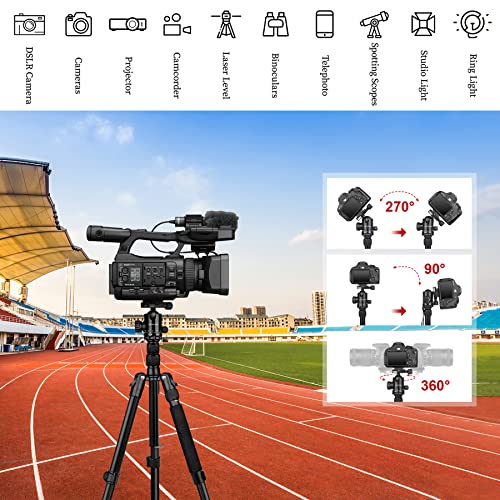 Tripod for Camera, 81" Camera Tripod Stand, 83 inches DSLR Tripods