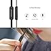 dodocool In-ear Headphones with Microphone, Wired Earphones Original Sound & Noise Isolating headset for Sport Running Gym, Hi-Res Stereo Earbuds for iPhone Samsung Google Phones Tablets Mp3 & More