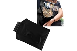 Pet Grooming Bag, Cat Carrier for Adult Cats and Small Dogs, Scratch Resistant, Nail Trimming, Washable (Black)