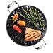 Circulon Hard-Anodized Nonstick 12-Inch Round Stovetop Grill with Accessories
