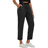 BALEAF Women's Hiking Pants Ripstop Water Resistant Lightweight Golf Pants Quick Dry Zip Pockets Work Travel Clothes