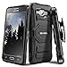 Evocel Galaxy Grand Prime [New Generation] Rugged Holster Dual Layer Case [Kickstand][Belt Swivel Clip] for Galaxy Grand Prime (G530 G530H G530F G530M G530T G530AZ S920C), Black (EVO-SAMG530-XX01)