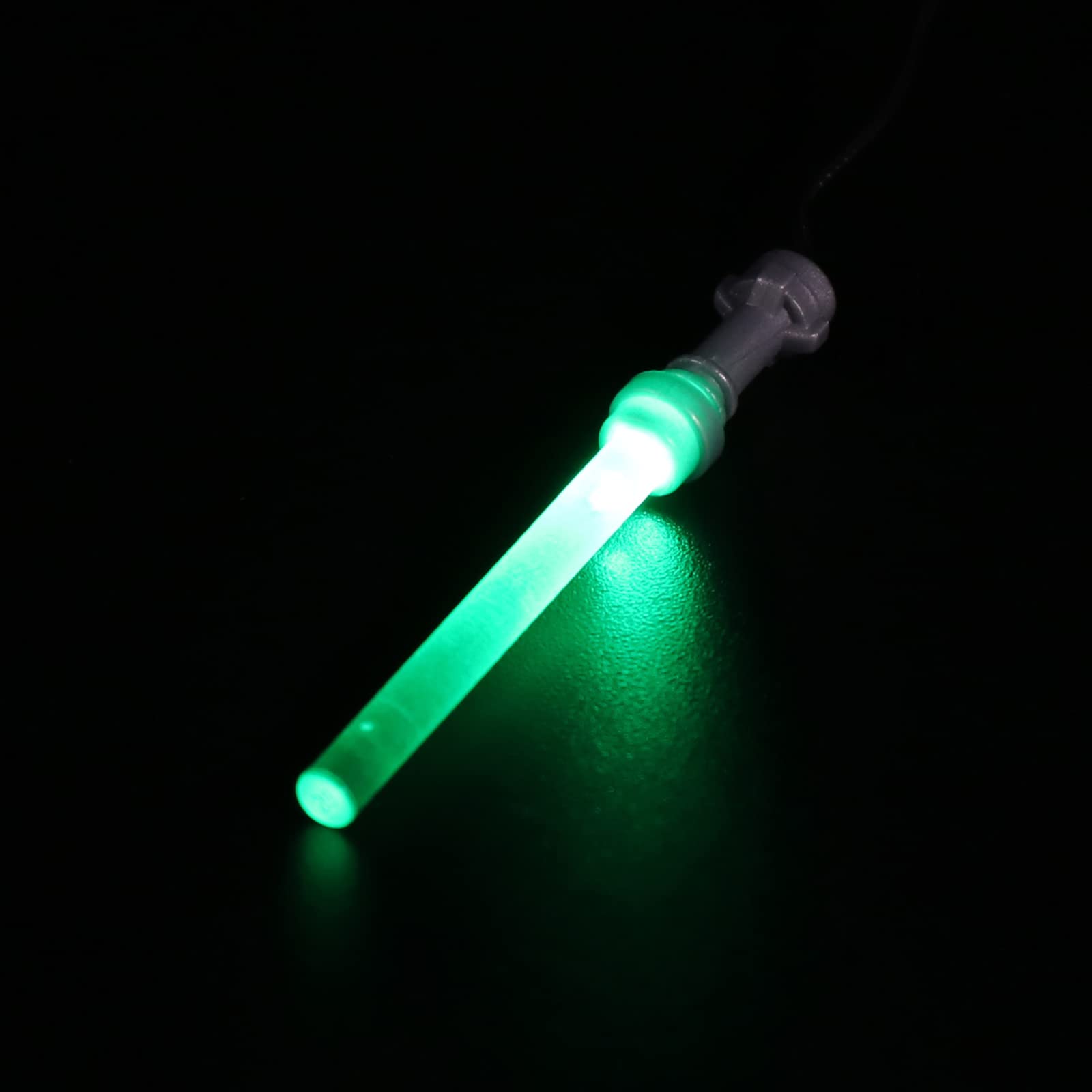 Green Lightsaber for Lego DIY/MOC Lighting (1 Pack 1), Lightsaber for Lego and Other Major Brand Bricks, USB Powered