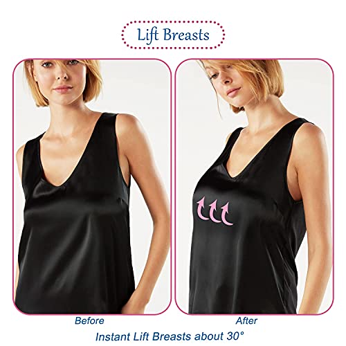 2 Pairs Invisible Adhesive Bra,Sticky Backless Strapless Bra,Push Up Large Breast Lift Nipple Covers for Women for C/D Cup