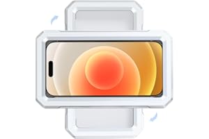 Coolpow Shower Phone Holder Waterproof Phone Holder for Shower Wall Waterproof【Anti-Fog】480°Adjustable Retractable Bathroom Phone Holder Mount Stand Water Proof Shower Case for iphone 4-7" Cellphones