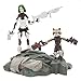 Marvel Gamora with Rocket Raccoon Action Figure Set - Guardians of The Galaxy Select