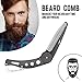 Newkelly Comb Folding Beard Hair Straightener Hairdressing Salon Straightening Brush