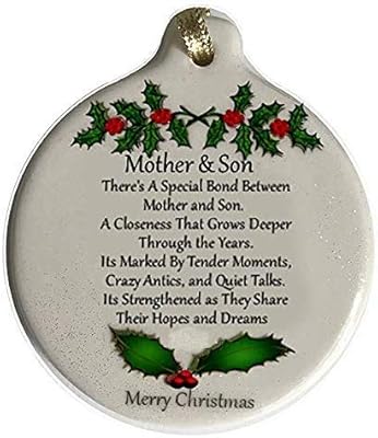 mother son ornament