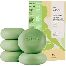 Sabonetes em Barra Natura TodoDia Alecrim e Sálvia 5 Unit de 90g