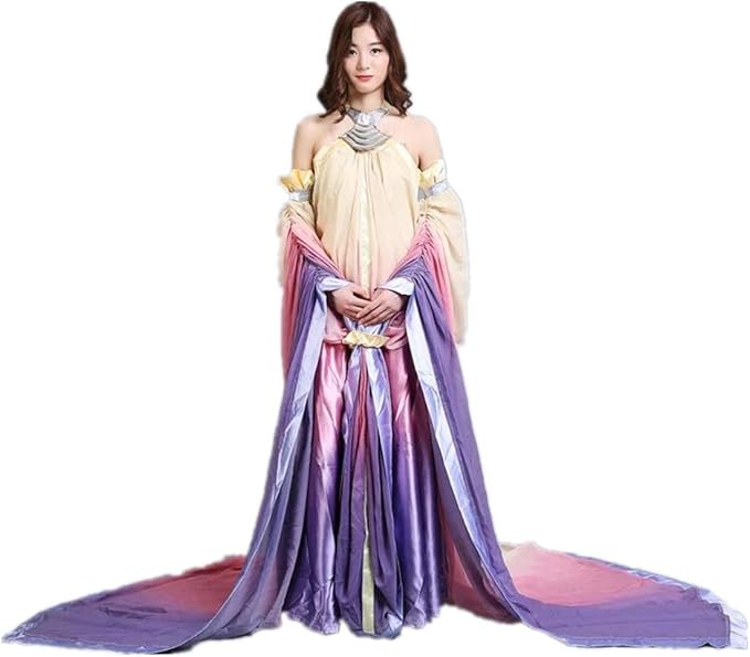 Queen Padme Amidala Naberrie Lake Dress Halloween Cosplay