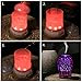 3D Essential Oil Diffuser,100ml Aromatherapy Ultrasonic Cool Mist Humidifier with 3D Design Glass Star Effect Pattern Essential Oil and Wax tarts Combo Function Aroma Decorative Lamp for Office