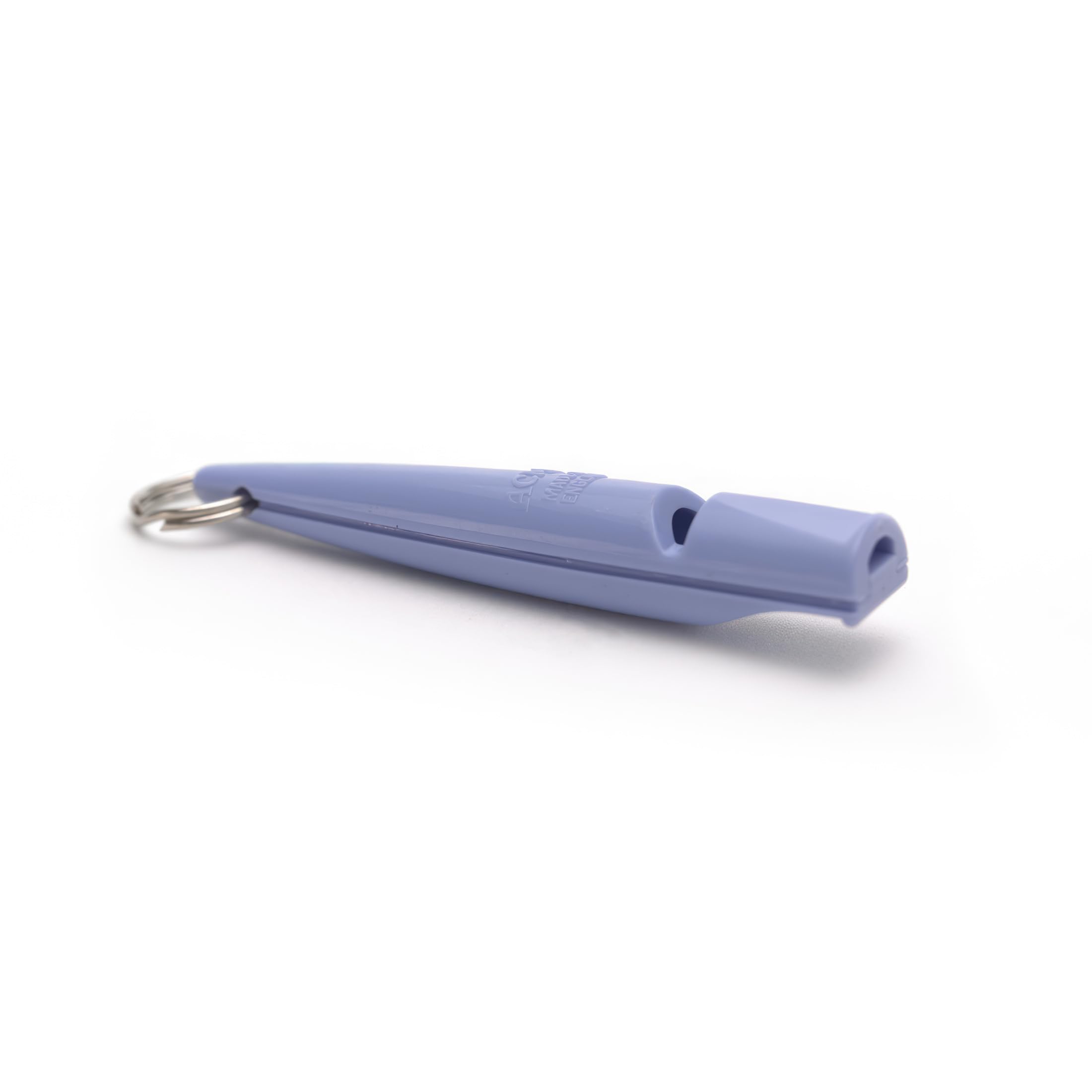 ACME 211.5 dog training whistle. Medium high single note. Preferred by larger dog breeds. BPA free plastic. Good distance whistle. Genuine made in England (Violet Purple)