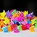 Kingrol 300 Pieces Mini Claw Clips, Multi-Colored Butterfly Hair Clips for Girls and Women