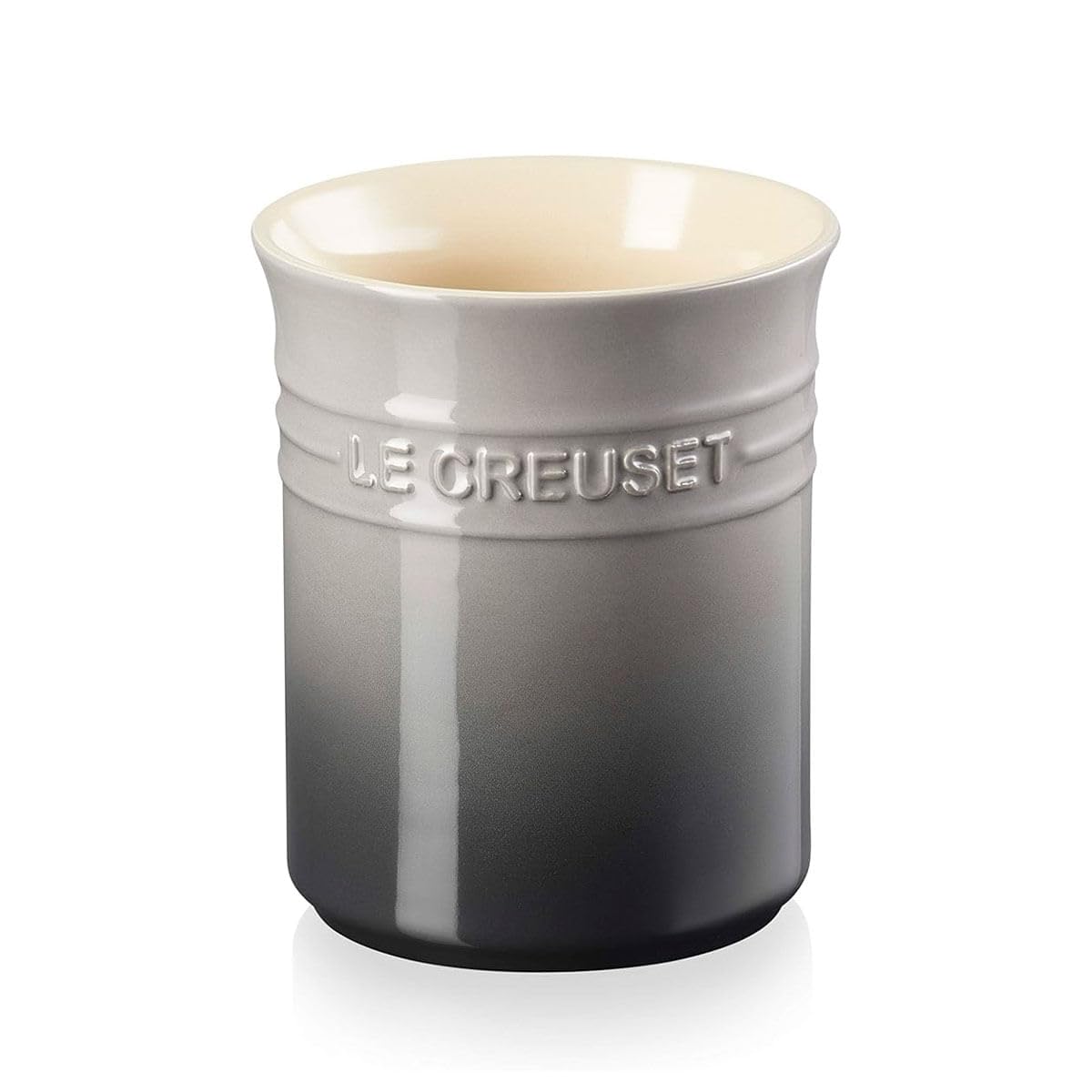 LE CREUSET Stoneware Small Utensil Jar, 1.1 Litres, Flint, 71501114440001