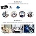 Hidden Camera Alarm Clock Spy Camera WiFi Cameras Wireless Mini Nanny Cam Motion Detection Home Surveillance Security Super Night Vision Temperature Display