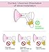 Replacement Valve and Membrane Compatible with Medela Breastpumps (Swing, Lactina, Pump in Style), 4X Valves/6x Membranes, Part #87089; Repaces Medela Valve and Medela Membrane