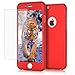 iPhone 7 case, VPR 2 in 1 Ultra Thin Full Body Protection Hard Premium Luxury Cover [Slim Fit] Shock Absorption Skid-Proof PC case for Apple iPhone7 (4.7inch) (Red)
