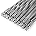 IBEUTES 10pcs 1/4 Inch Hex Shank Long Magnetic Screwdriver Bits Set 4 Inch Power Tools (Slotted+Cross+Plum blossom)