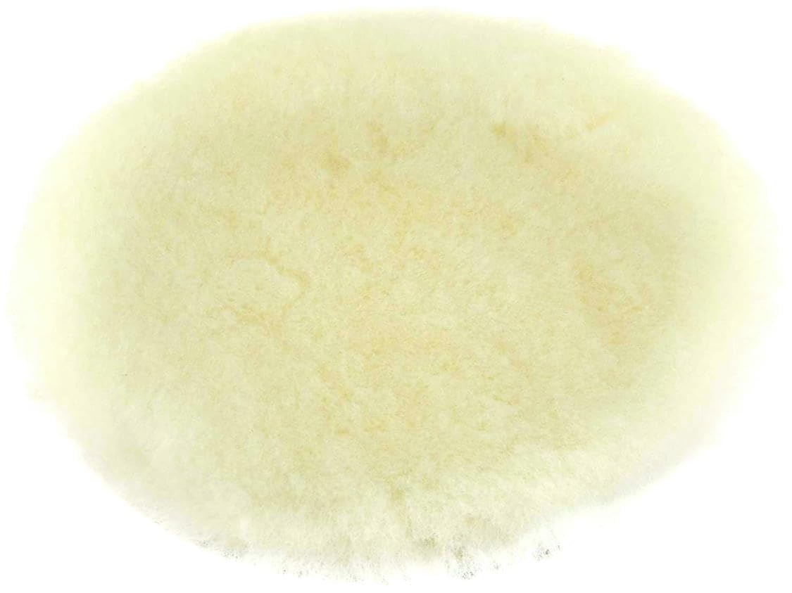 ALCLEAR Dischetto in pelo d'agnello premium per un sistema disco Ã˜ 150 mm, naturale