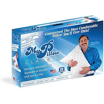 My Pillow Classic Series [Std/Queen,Medium Fill] Now Available in 4 Loft Levels