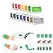 DECORA Stamp Ink Pads Water-Soluble for Kids DIY Scrapbooking, Finger Printing and Card Making 15 Colors