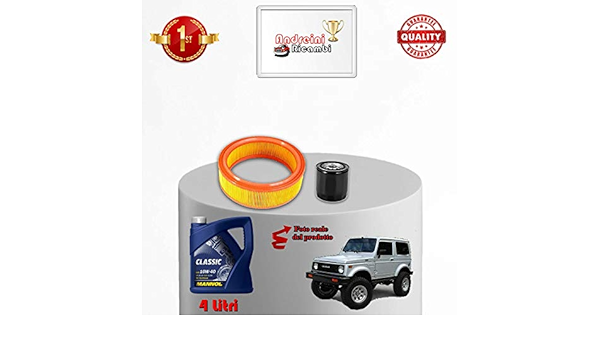 Kit revisión filtros y aceite samurai 1.3 47 kW 64 CV 1991 ...