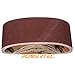 POWERTEC 3 x 21 Inch Sanding Belts, 10PK, 40 Grits Aluminum Oxide Sandpaper, 3x21 Sanding Belt for Portable Belt Sander, Woodworking, Paint Sanding, Metalworking, Rust Removal, Polishing (110460)