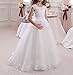 Nina Girl First Communion Pageant Flower Wedding Birthday Dress W/W-US8
