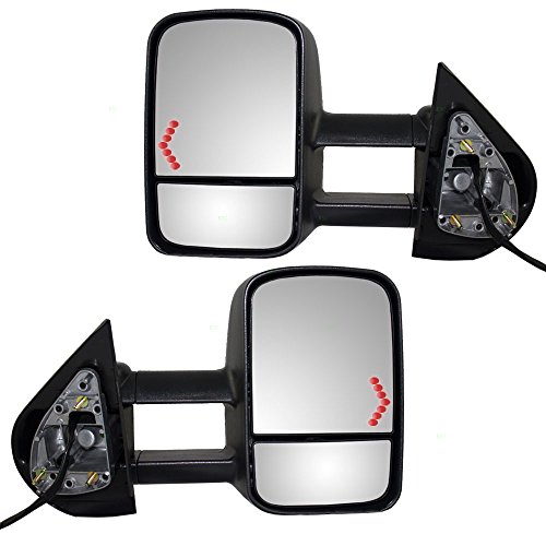 AutoResolution1 Power Heated Towing Mirror – Left Side For 03-07 Chevy Silverado GMC Sierra