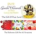 Cherry bath gift basket (Gold)