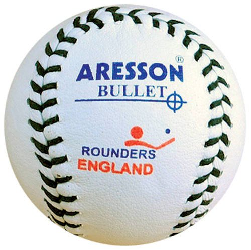 Aresson Bullet Rounders England Game Leather Competition Match Ball White