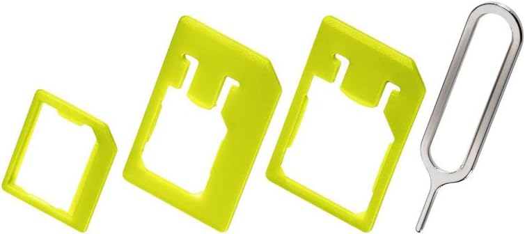 Goobay 76759 Sim Card Adapter Kit (Click), 1 In Box Green/Black